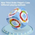 Anubhav Janni Finger Rotate Rubik Cube – The Ultimate Brain-Boosting Puzzle for Endless Fun Learning to Kids and Adults ( pack of 1 ) - Image 3