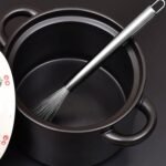 Anubhav Janni Multipurpose Stainless Steel Pots Pans Cleaning Brush Kitchen Pots Pan with Non Slip Handle Hook for Dishes Sink Scrubbing Long Handle And Pot Brush Cleaning (Pack Of 1 Pcs) - Image 5