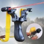Anubhav Janni Sling Shot Catapult for Adults Beginner Youth Outdoor Games Fitness Toy Set Climbing Rope Slingshot with Handle Hiking ( pack of 1 ) - Image 7