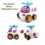 Anubhav Janni Push and Go Mini Aeroplane Mini Helicopter for Kids Children Unbreakable Friction Powered Cartoon Toy for Kids( pack of 1 ) - Image 6