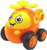 Anubhav Janni Push and Go Mini Aeroplane Mini Helicopter for Kids Children Unbreakable Friction Powered Cartoon Toy for Kids( pack of 1 ) - Image 8