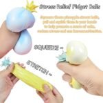 Anubhav Janni Pineapple Fruit Squishies Fidget Stress Relief Toy Soft Slime Squeeze Ball for Adults and Kids Pressure Relief (Pack of 1) - Image 2