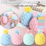 Anubhav Janni Pineapple Fruit Squishies Fidget Stress Relief Toy Soft Slime Squeeze Ball for Adults and Kids Pressure Relief (Pack of 1) - Image 9