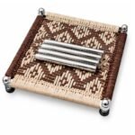 Anubhav Janni Folding Stainless Steel Stool Handwoven Rope Charpai for Home and Outdoor Use with Metal Legs Traditional Low Height Seating Living Room Balcony Patio Multipurpose (Pack Of 1 Pcs) - Image 6