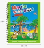 Anubhav Janni Water Magic Coloring Books with Refillable Pens No-Mess Water Reveal Activity Book Set for Kids Reusable Travel-Friendly ( pack of 2 ) - Image 4