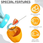 Anubhav Janni Baby Nibbler Egg Shape Baby Nibbler Pacifier Baby Pacifier Food Nibbler Baby Feeding (part of 1) - Image 4