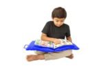 Anubhav Janni Learning Cushion for Boys and Girls Children's Educational Velvet Book Soft Pillow Book with English Alphabets Numbers Spellings Playing Kids (pack of 1 ) - Image 4
