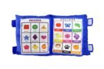 Anubhav Janni Learning Cushion for Boys and Girls Children's Educational Velvet Book Soft Pillow Book with English Alphabets Numbers Spellings Playing Kids (pack of 1 ) - Image 5