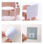 Anubhav Janni Hair Dryer Holder Convenient and Stylish Wall Mounted Storage for Organized Bathrooms Holder Wall Hanging Hook Rack Bathroom Blowdryer Holder (Pack Of 1 Pcs) - Image 9