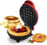 Anubhav Janni Waffle Maker Machine Mini Home Appliances Kitchen Easy To Clean Perfect For Breakfast Dessert Sandwich  Pan Cakes Other Snacks Assorted Watts Electric Iron (Pack Of 1 Pcs)