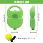 Anubhav Janni Tennis Trainer Rebound Ball with String Solo Set Self Practice Cricket Rope Fill Suitable for Beginners Sport Exercise ( pack of 1 ) - Image 2