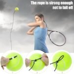 Anubhav Janni Tennis Trainer Rebound Ball with String Solo Set Self Practice Cricket Rope Fill Suitable for Beginners Sport Exercise ( pack of 1 ) - Image 3