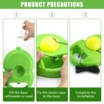 Anubhav Janni Tennis Trainer Rebound Ball with String Solo Set Self Practice Cricket Rope Fill Suitable for Beginners Sport Exercise ( pack of 1 ) - Image 7