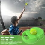 Anubhav Janni Tennis Trainer Rebound Ball with String Solo Set Self Practice Cricket Rope Fill Suitable for Beginners Sport Exercise ( pack of 1 ) - Image 8