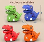 Anubhav Janni Monster Truck Toys Push Go Toy Trucks Friction Power 4 Wheel Drive Vehicles for Toddlers Children Boys Girls Kids Plastic Cars and Powered Gift (pack of 1) - Image 5