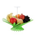 Anubhav Janni Multi purpose Twisted Foldable Fruit Vegetable Net Bowl Multi Purpose Storage Organizer Basket for Home Kitchen Dining Table (Pack Of 1 Pcs)