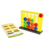 Anubhav Janni Montessori Learning Toys Slide Puzzle Color Matching Brain Teasers Logic Game Preschool Educational Toys for Kids Boys Girls Age 3 4 5 6 7 Years Old Airplane ( pack of 1 ) - Image 3