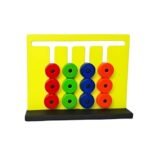 Anubhav Janni Montessori Learning Toys Slide Puzzle Color Matching Brain Teasers Logic Game Preschool Educational Toys for Kids Boys Girls Age 3 4 5 6 7 Years Old Airplane ( pack of 1 ) - Image 5