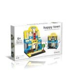 Anubhav Janni Block Toys 163 Pcs Girls Happy Town Bricks Promotional Gift Set Kids Building Toy Cinema Blocks Model Building Toys ( pack of 1 )