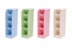 Anubhav Janni 4 Grid Desktop Pen Cum Cosmetic Holder Stand Multipurpose Desk Organizer Compact Storage Box Home Kitchen Pencil Stationery Office Bathroom Study (Pack Of 1 Pcs)