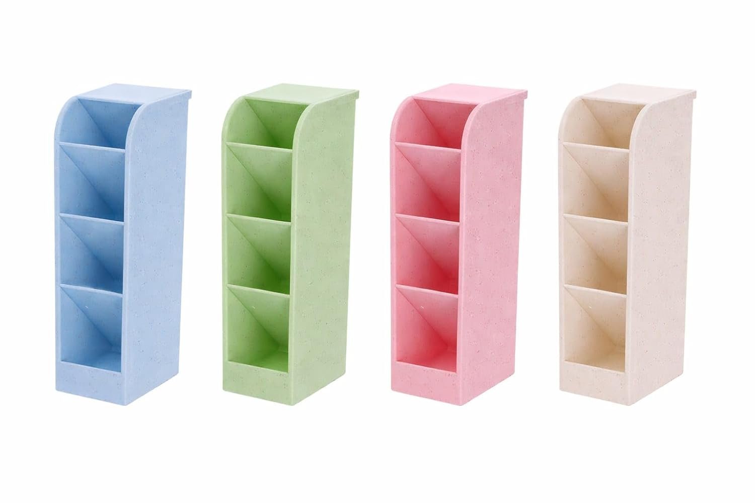 Anubhav Janni 4 Grid Desktop Pen Cum Cosmetic Holder Stand Multipurpose Desk Organizer Compact Storage Box Home Kitchen Pencil Stationery Office Bathroom Study (Pack Of 1 Pcs) Anubhav Janni 4 Grid Desktop Pen Cum Cosmetic Holder Stand Multipurpose Desk Organizer Compact Storage Box Home Kitchen Pencil Stationery Office Bathroom Study (Pack Of 1 Pcs) - Image 1