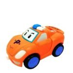 Anubhav Janni Mini Transforming Car to Robot Toy Friction Powered Push Go Bump and Transform Vehicle for Kids ( part of 1 )