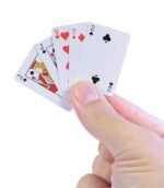 Anubhav Janni Premium Plastic Playing Cards Poker Size Large Printed Number Jumbo Index 2 Decks of Superior Flexibility and Durability for Teens Adults Families ( pack of 1 ) - Image 2