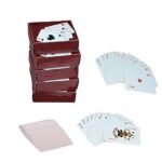 Anubhav Janni Premium Plastic Playing Cards Poker Size Large Printed Number Jumbo Index 2 Decks of Superior Flexibility and Durability for Teens Adults Families ( pack of 1 ) - Image 5