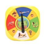 Anubhav Janni Yoga Spinner Game - Exercise Physical Activity with 54 Pose Card for Kids Age 5 and Up All Ages Flexibility Balance Loving Parents Their ( pack of 1 )