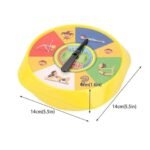 Anubhav Janni Yoga Spinner Game - Exercise Physical Activity with 54 Pose Card for Kids Age 5 and Up All Ages Flexibility Balance Loving Parents Their ( pack of 1 ) - Image 2