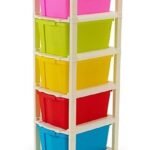 Anubhav Janni 5 Layer Drawer Modular Storage Box Plastic System For Home Office Hospital Parlour School Doctors Home Kids Multipurpose Organizer Office (Pack 1 Pcs)