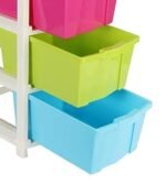 Anubhav Janni 5 Layer Drawer Modular Storage Box Plastic System For Home Office Hospital Parlour School Doctors Home Kids Multipurpose Organizer Office (Pack 1 Pcs) - Image 5