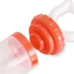 Anubhav Janni Silicone Food Pacifier with Handle Soft Baby Fruit Nibbler Chewing for Babies Teether Newborn ( pack of 1 ) - Image 7