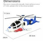 Anubhav Janni Musical Toys for Kids Army Helicopter Toy Bump and Go Fighter Helicopter Toy with Lights Sound Aircraft Helicopter Toy Gift for Boys Girls (Pack of 1) - Image 2