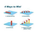 Anubhav Janni 3D Connect 4 in a Row Classic Strategy Board Game for Kids & Families Fun Easy Interactive Game for Boys Girls Brain Boosting Gift Idea ( pack of 1 ) - Image 5