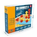 Anubhav Janni 3D Connect 4 in a Row Classic Strategy Board Game for Kids & Families Fun Easy Interactive Game for Boys Girls Brain Boosting Gift Idea ( pack of 1 ) - Image 6