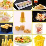 Anubhav Janni Corn Stripper Plastic Peeler with Container Masala Spoons Stripper Cutter Seeds Remover Stainless Steel Blade Exclusive ABS Made in India Unbreakable (Pack of 1 Pcs) - Image 3