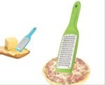 Anubhav Janni All Purpose Cheese Grater Stainless Steel for Kitchen Ideal Carrot Vegetable Slicer Grinder with Plastic Durable Handle Rust Free Easy to Hold Dishwasher Safe (Pack Of 1 Pcs) - Image 3