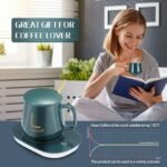 Anubhav Janni Cup Heater With Spoon Mug Coffee Warmer Electric for Desk with Auto Shut Off and Spoon Smart Beverage Beverages Portable Drink Plate Home Office Use (Pack Of 1 Pcs) - Image 6