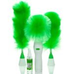 Anubhav Janni Go Duster Hand Held Sward Dust Electric Feather Spin Motorised Cleaning Brush Set for Home Office Car  Lightweight Cleaner Feathers Home Plastic (Pack Of 1 Pcs)