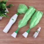 Anubhav Janni Go Duster Hand Held Sward Dust Electric Feather Spin Motorised Cleaning Brush Set for Home Office Car  Lightweight Cleaner Feathers Home Plastic (Pack Of 1 Pcs) - Image 5