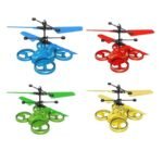 Anubhav Janni Hand Sensor Drone for Kids Multicolor Gesture Control Flying Helicopter Toy with LED Lights Rechargeable Indoor Flying Toy Automatic Hover Safe Drone Birthday Gift for Boys Girls ( pack of 1 ) - Image 2