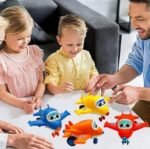 Anubhav Janni Aeroplane Toy for Kids Pack of 1 Robot air Plane Toy Plane Moving Toy ( pack of 1 ) - Image 4