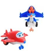 Anubhav Janni Aeroplane Toy for Kids Pack of 1 Robot air Plane Toy Plane Moving Toy ( pack of 1 ) - Image 5