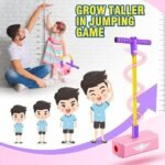 Anubhav Janni Kids Pogo Jumper Fun and Safe Pogo Stick for Toddlers Durable Foam Bungee Jumping Stick Makes Squeaky Sounds Improves Balance ( pack of 1 ) - Image 2