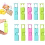 Anubhav Janni Food Bag Sealing Clip Bag Sealer Reusable Airtight Clip Snack Food Sealing Chip Clamp Freezer Bread Closer Storage Organizer Packet Tool Kitchen Saver (Pack Of 2 Pcs)