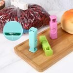 Anubhav Janni Food Bag Sealing Clip Bag Sealer Reusable Airtight Clip Snack Food Sealing Chip Clamp Freezer Bread Closer Storage Organizer Packet Tool Kitchen Saver (Pack Of 2 Pcs) - Image 7
