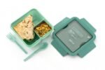 Anubhav Janni 1100 Ml Big Bite Lunch Box Large Capacity Leak Proof Container Office School Travel Food Storage with Multiple Compartments Snap Lock Lid Microwave Dishwasher Safe (Pack Of 1 Pcs) - Image 2