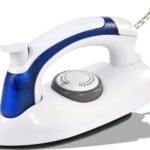 Anubhav Janni Travel Iron Plastic Folding Handel Portable Steam Press And With Heat Resistant Rest Pad Garment Steamer Iron Wrinkle Remover Machine For Cloths Watts Steamer (Pack Of 1 Pcs)