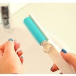 Anubhav Janni Lint Remover Roller Portable Manual Reusable For Clothes Carpet Hair Couch Cloth Roller Washable Folding Travel Sticky Dust Picker Cleaner Brush with Cover Clothes (Pack Of 2 Pcs) - Image 2